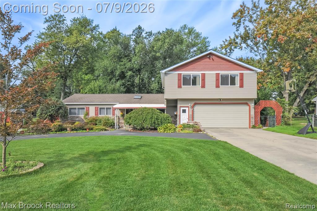 50191 Cedargrove Road, Utica, MI 48317 — front exterior