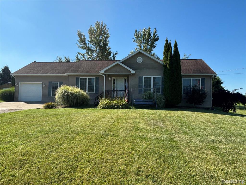 8136 Farrand Road, Forest, MI 48463 — front exterior