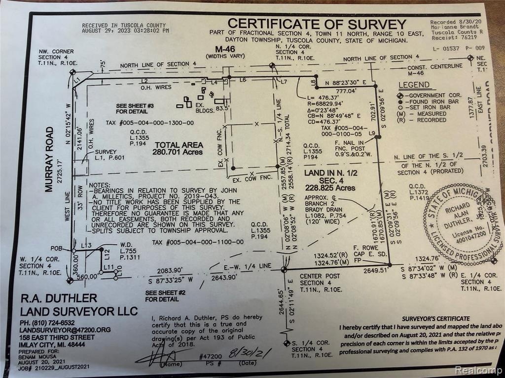3160 E Sanilac Road, Kingston, MI, 48741
