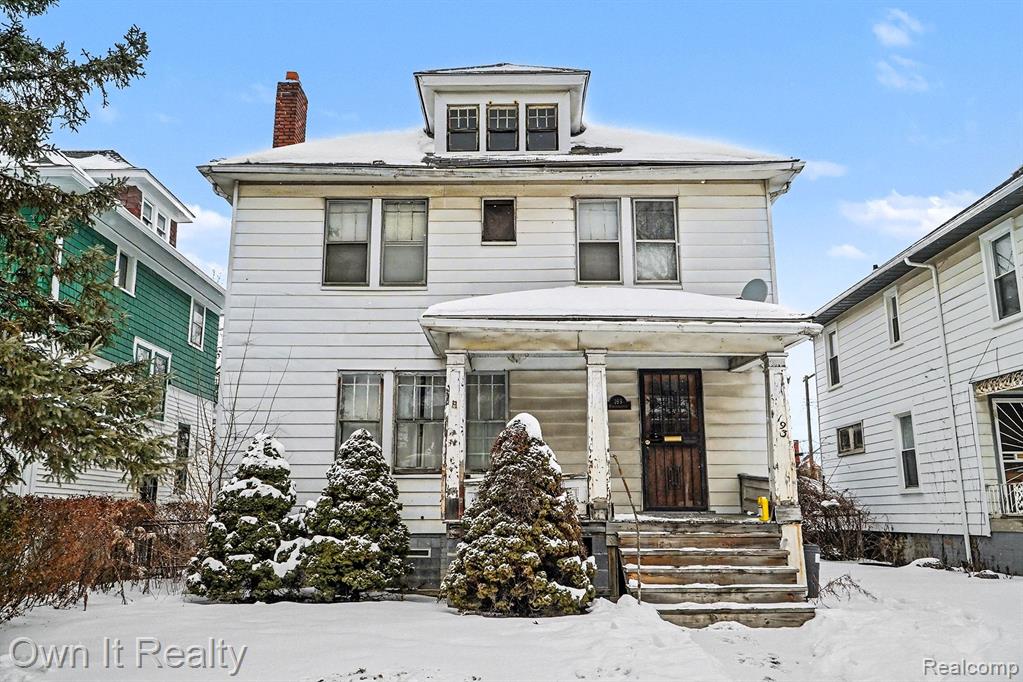 193 Massachusetts Street, Highland Park, MI 48203 — front exterior