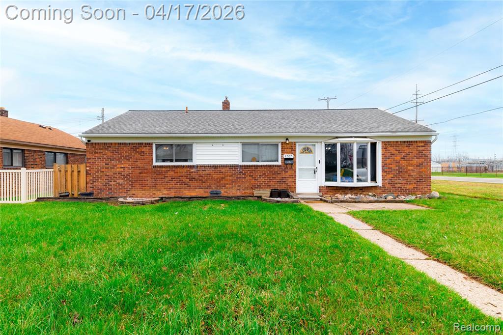 4707 16th Street, Wyandotte, MI 48192 — front exterior