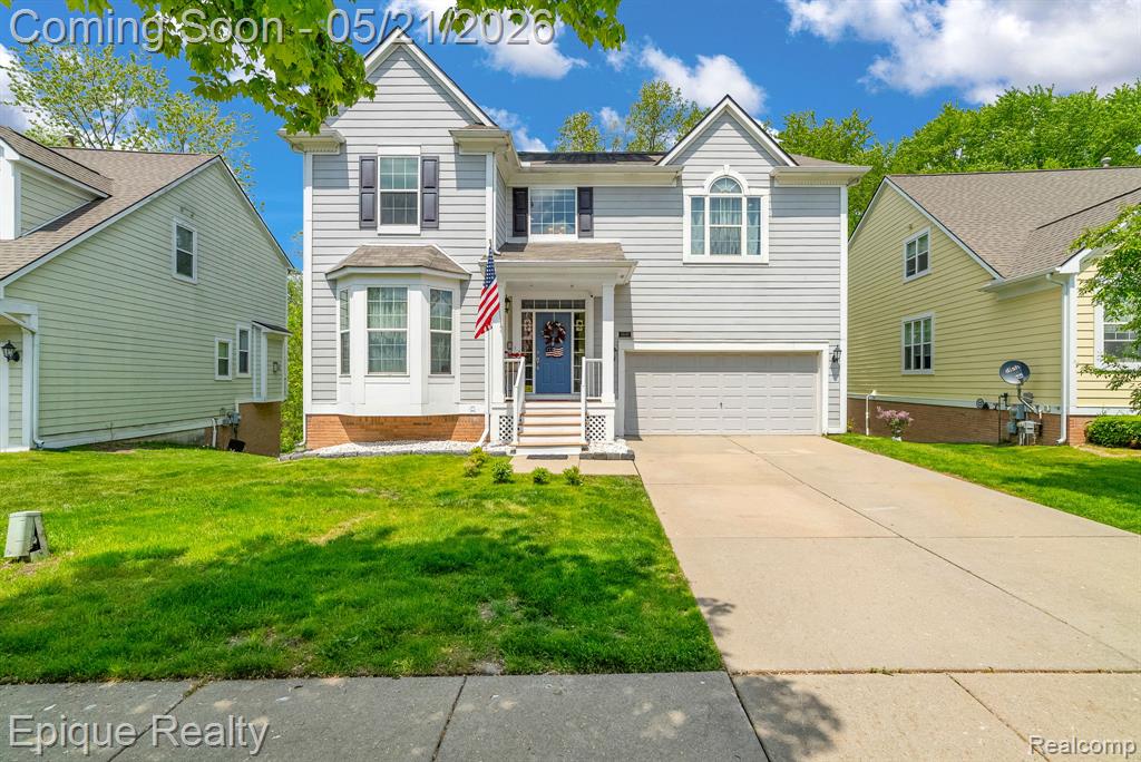 43040 Emerson Way, Novi, MI 48377 — front exterior