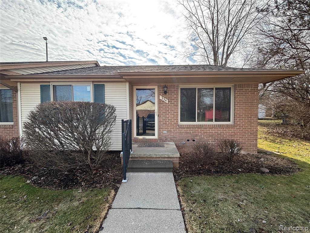 334 Fairgrove Street, Romeo, MI 48065 — front exterior