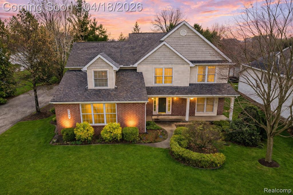 3249 Mackenzie Court, Howell, MI 48843 — front exterior