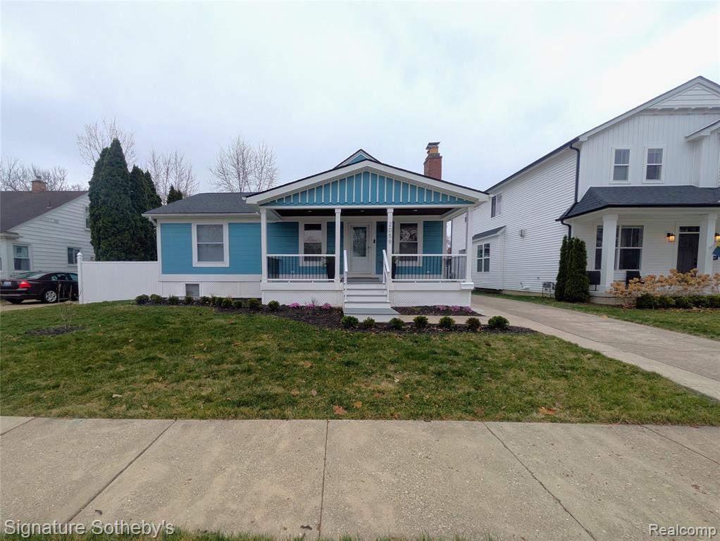 2059 Columbia Road, Berkley, MI 48072 — front exterior
