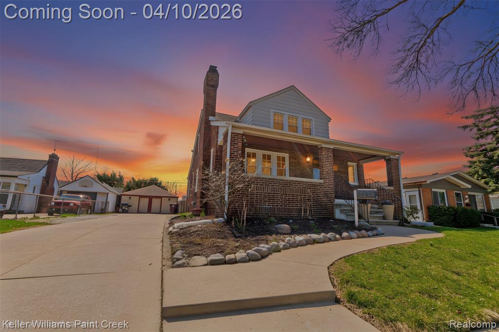 7392 Voerner Avenue, Center Line, MI 48015 — front exterior