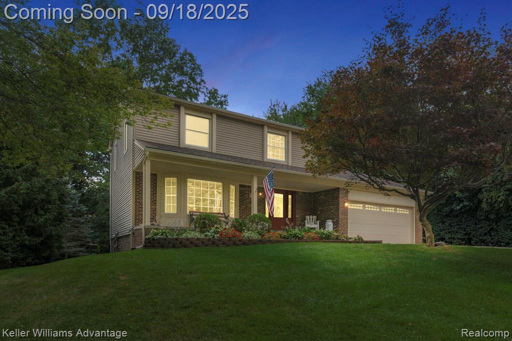 4921 Whitlow Court, Commerce Twp, MI 48382 — front exterior