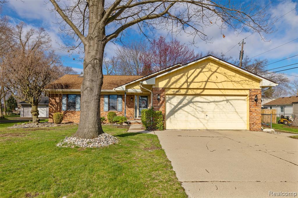 46405 Oaklawn Street, Macomb, MI 48042 — front exterior