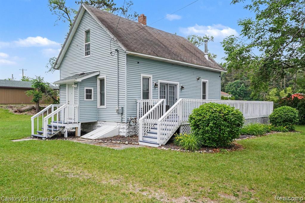 7875 Lake Street, Lake, MI 48632 — front exterior