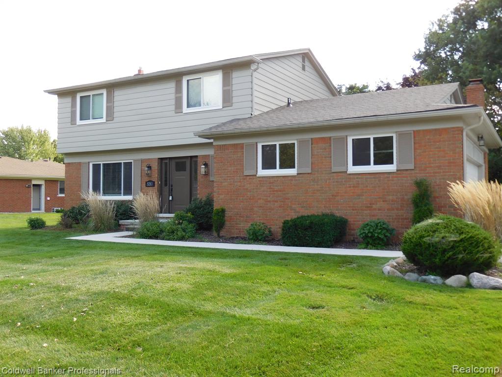 5283 Shrewsbury Drive, Troy, MI 48085 — front exterior