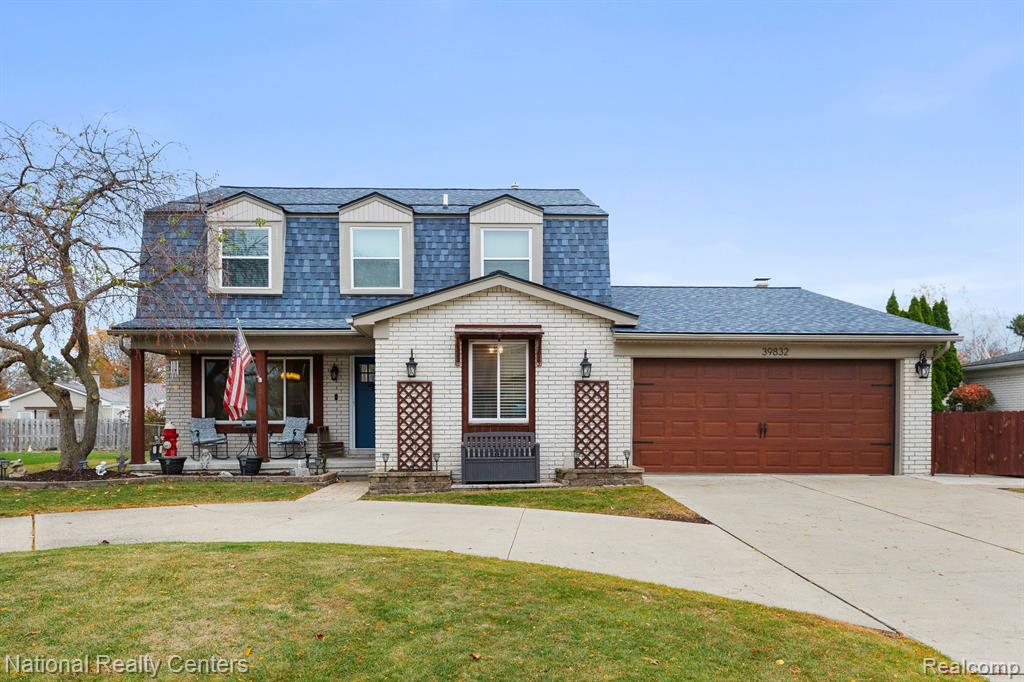 39832 Chaffer, Clinton Twp, MI 48038 — front exterior