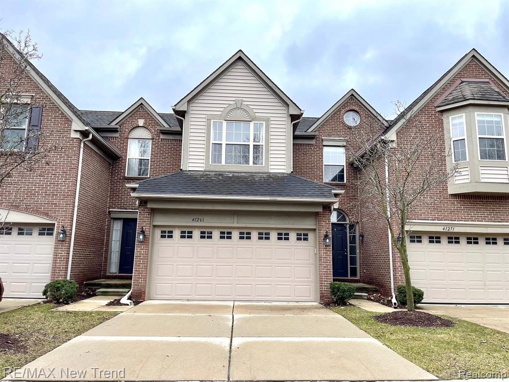 41261 N MAPLEWOOD Drive, Canton, MI 48187 — front exterior