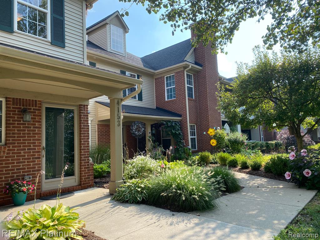 4153 Hampton Ridge Boulevard, 3, Howell, MI 48843 — front exterior