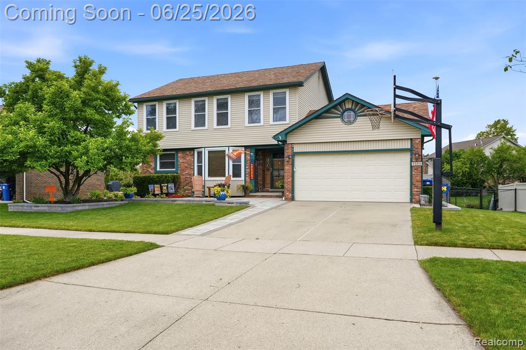 45658 Hanford Road, Canton, MI 48187 — front exterior