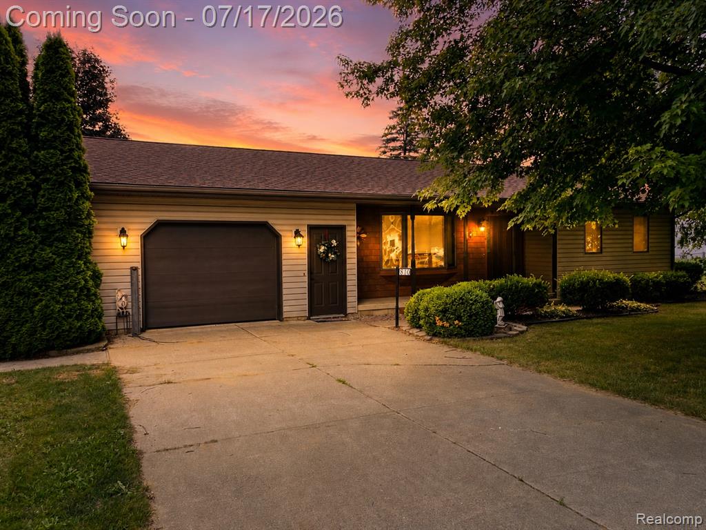 810 E Liberty Street, Chesaning, MI 48616 — front exterior