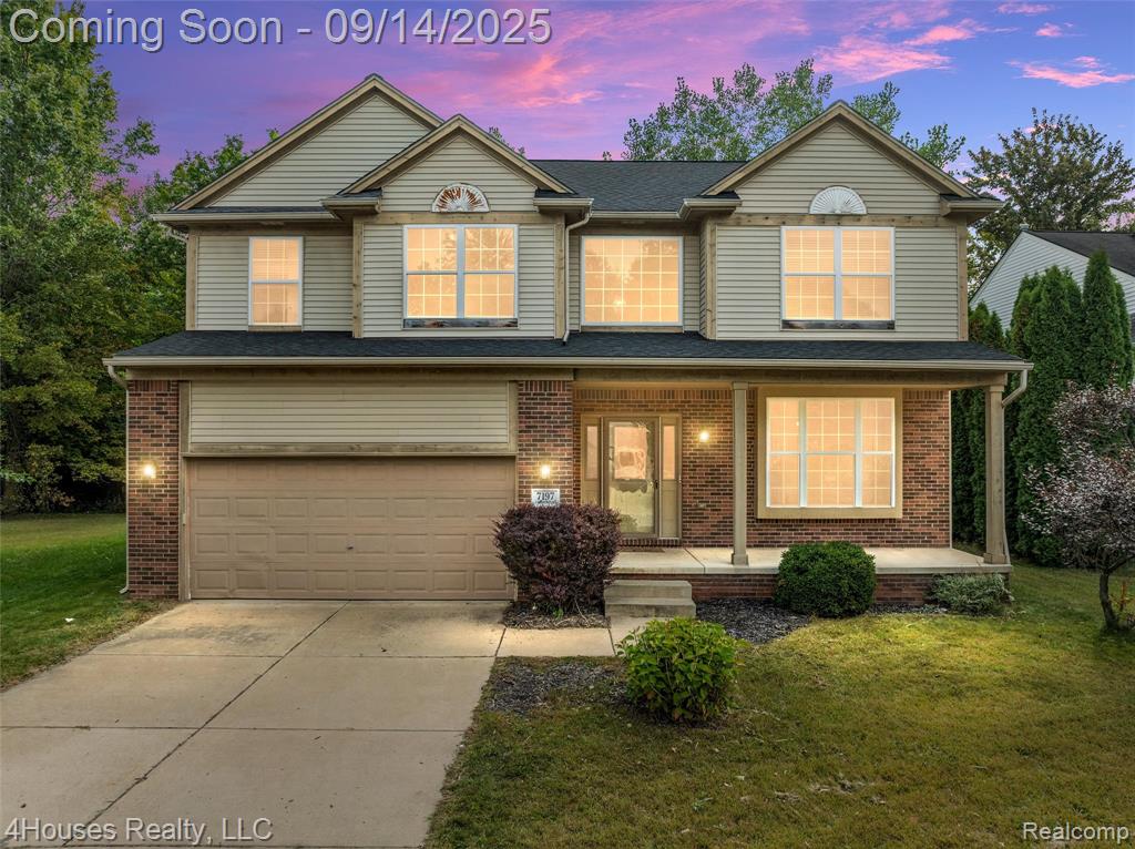 7197 Cambridge Drive, Romulus, MI 48174 — front exterior