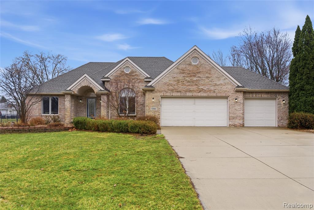 7095 Elmwood Drive, Grand Blanc, MI 48439 — front exterior