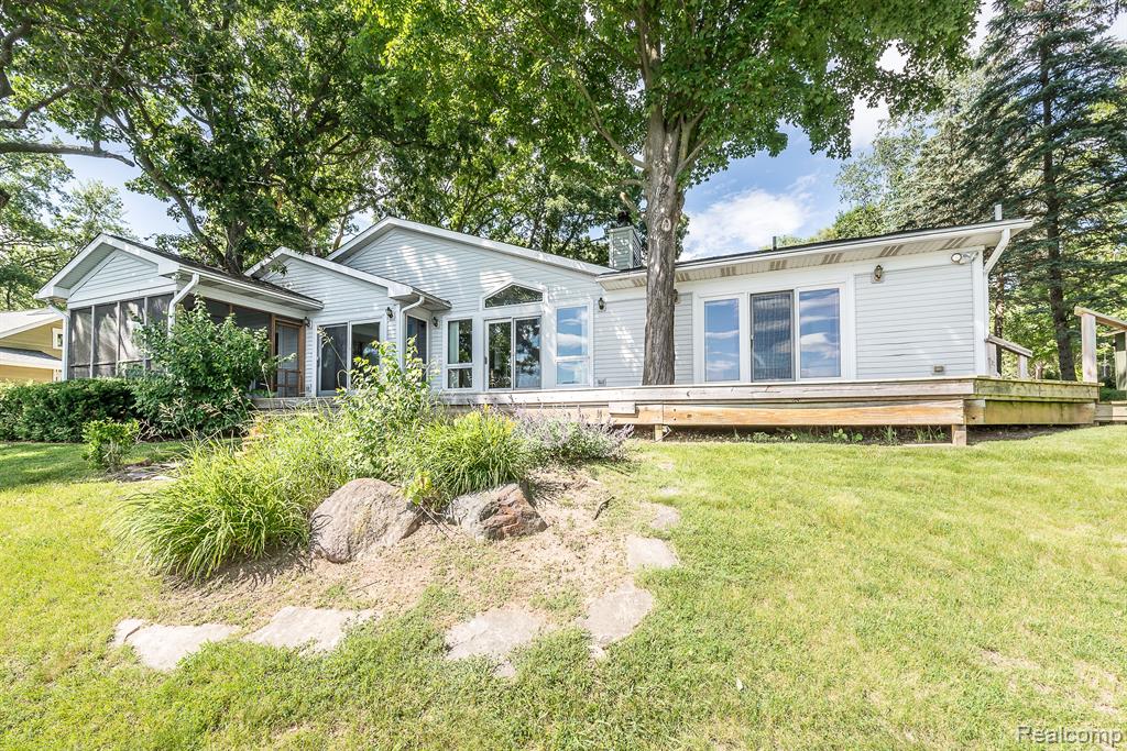 7636 THARP Drive, Whitmore Lake, MI 48189 — front exterior