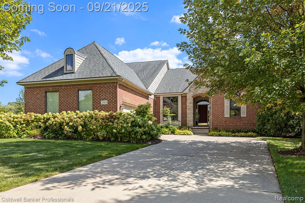 2313 Quaker Ridge Drive, Ann Arbor, MI 48108 — front exterior