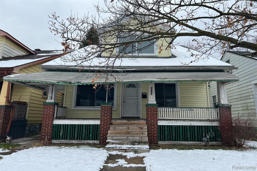 17496 Saint Aubin Street, Detroit, MI 48212 — front exterior