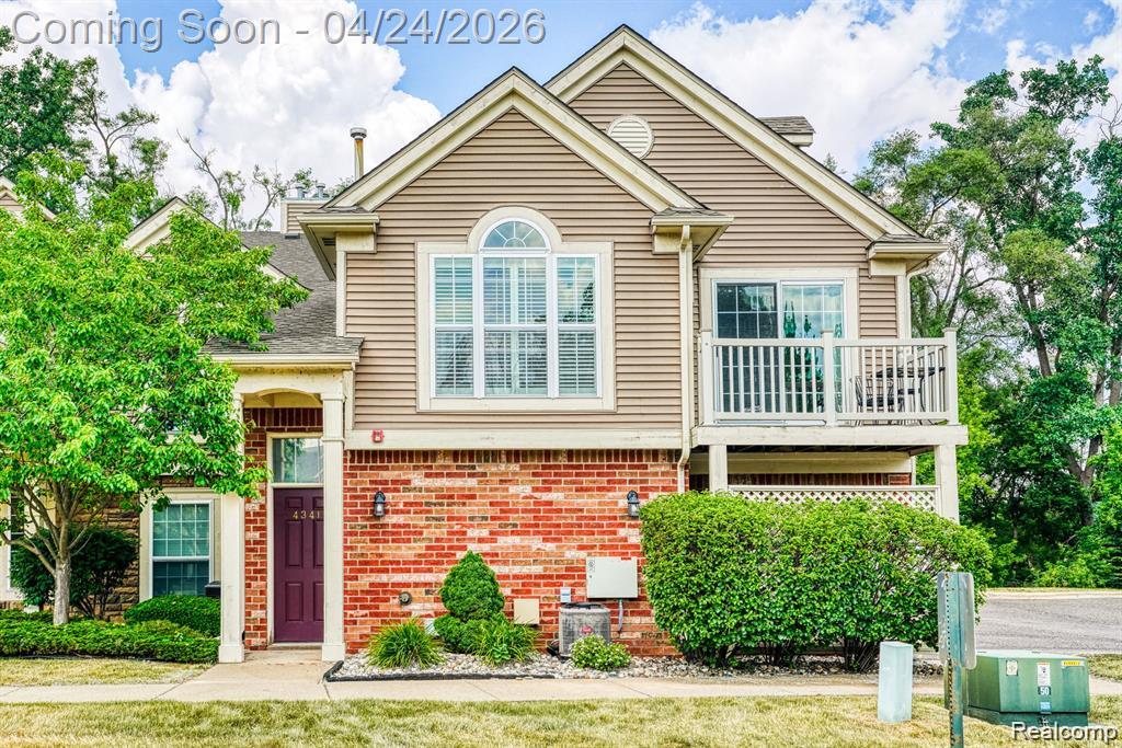 4341 Deeside Drive, Brighton, MI 48116 — front exterior