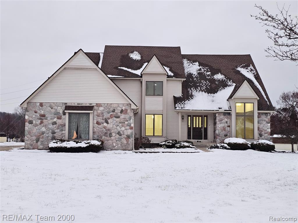 23237 Evan Court, New Boston, MI 48164 — front exterior