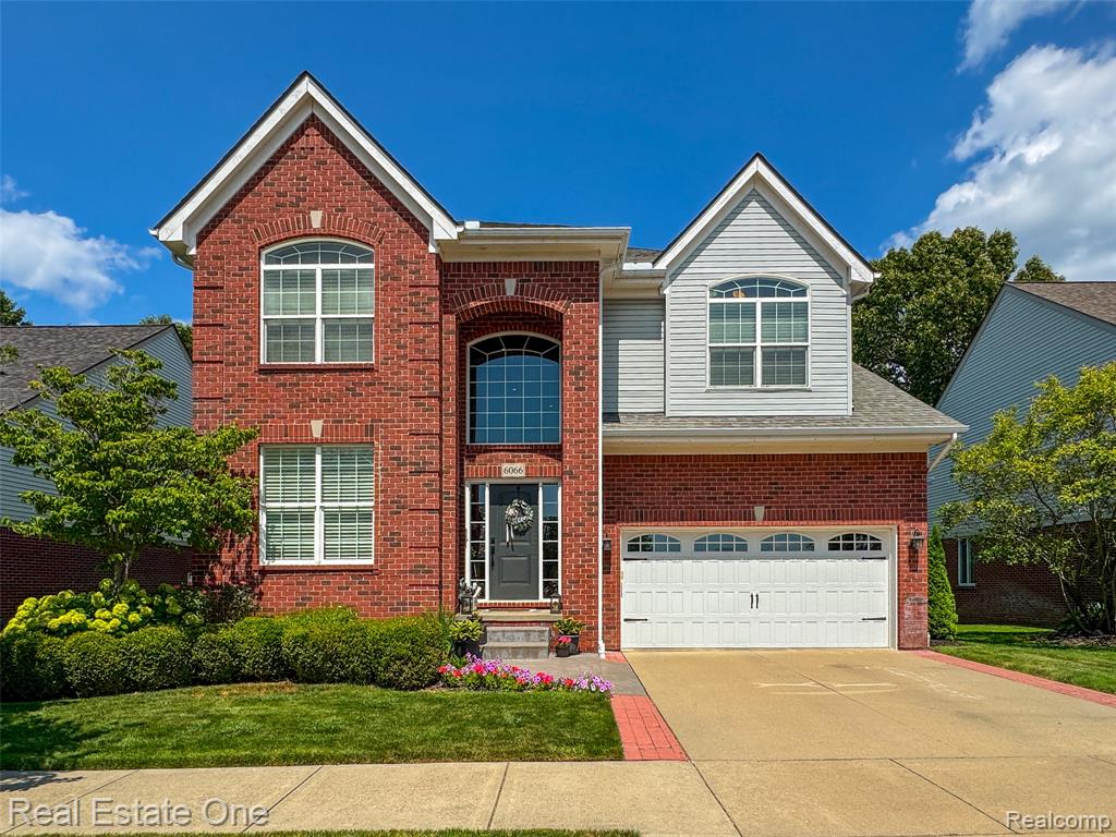 6066 Cheshire Park Drive, Clarkston, MI — front exterior