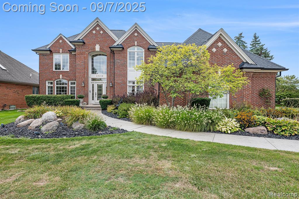 43459 Chardonnay Drive, Sterling Heights, MI 48314 — front exterior