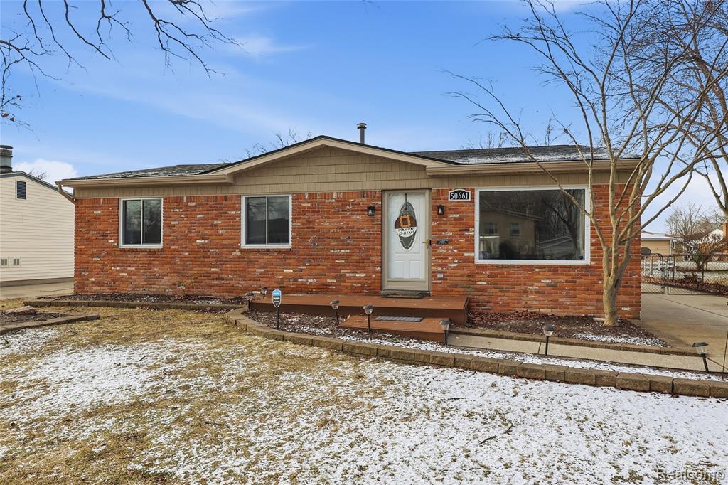 50661 Jim Drive, Chesterfield, MI 48047 — front exterior