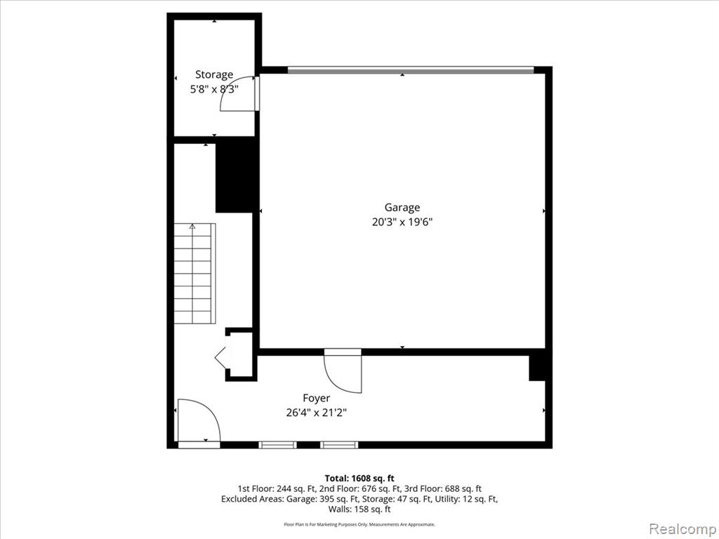 8744 SECOND Avenue, Unit #4, Detroit, MI 48202 — Photo 45