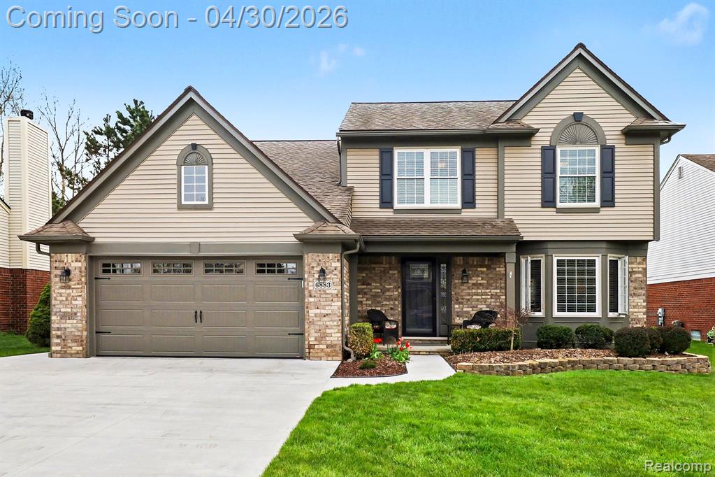 6883 Essex Court, Waterford, MI 48327 — front exterior