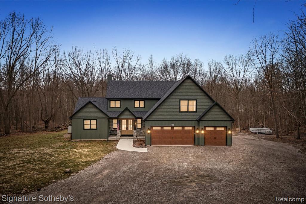 4286 Center Road, Linden, MI 48451 — front exterior