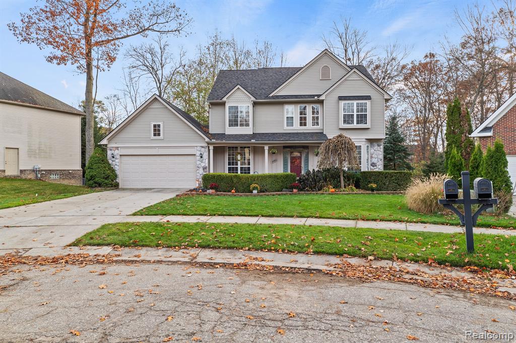 1095 APPALOOSA Court, South Lyon, MI 48178 — front exterior