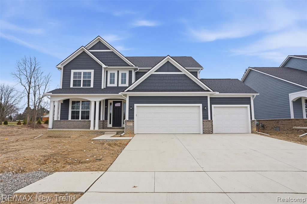 8430 Joseph Street, Commerce Twp, MI 48382 — front exterior