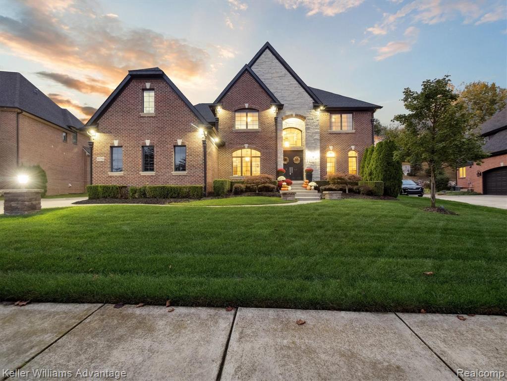 18756 Marble Head Drive, Northville, MI 48168 — front exterior