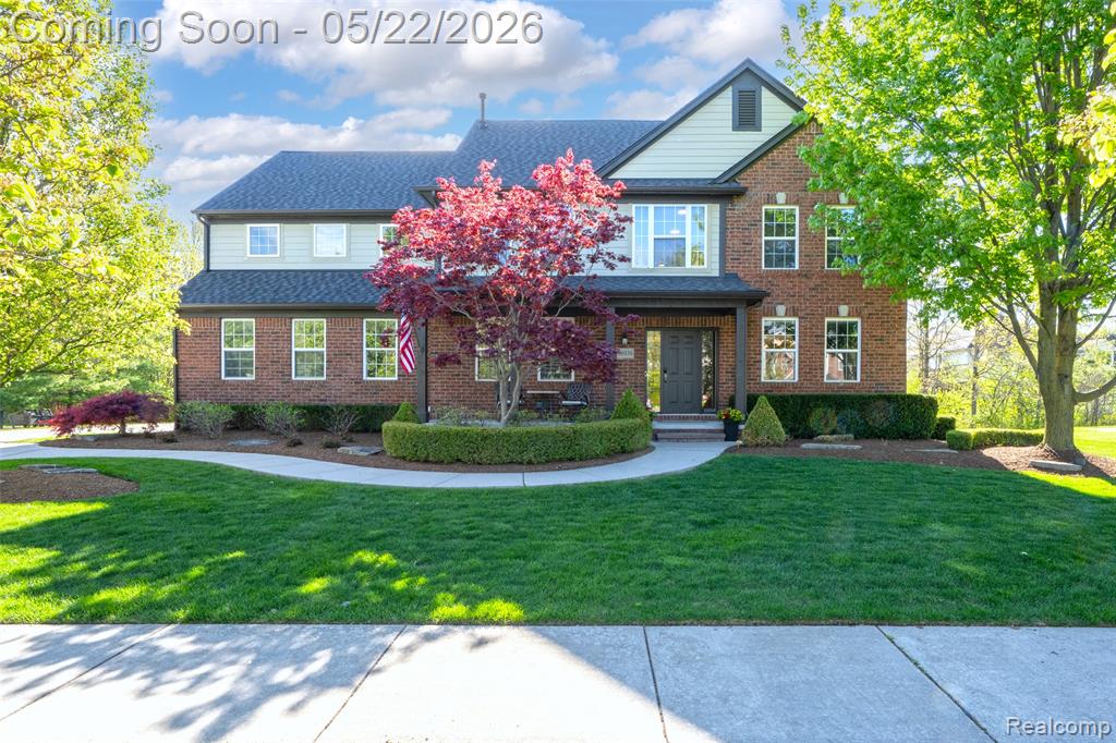 61036 Winterberry Drive, Washington, MI — front exterior
