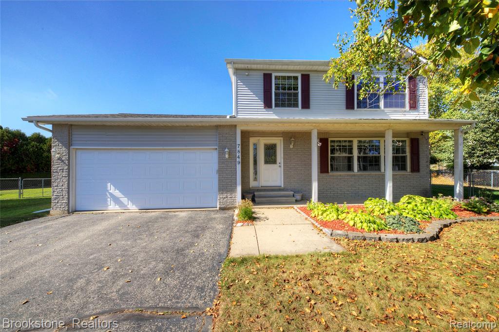 7849 Twins Drive, Waterford, MI 48329 — front exterior