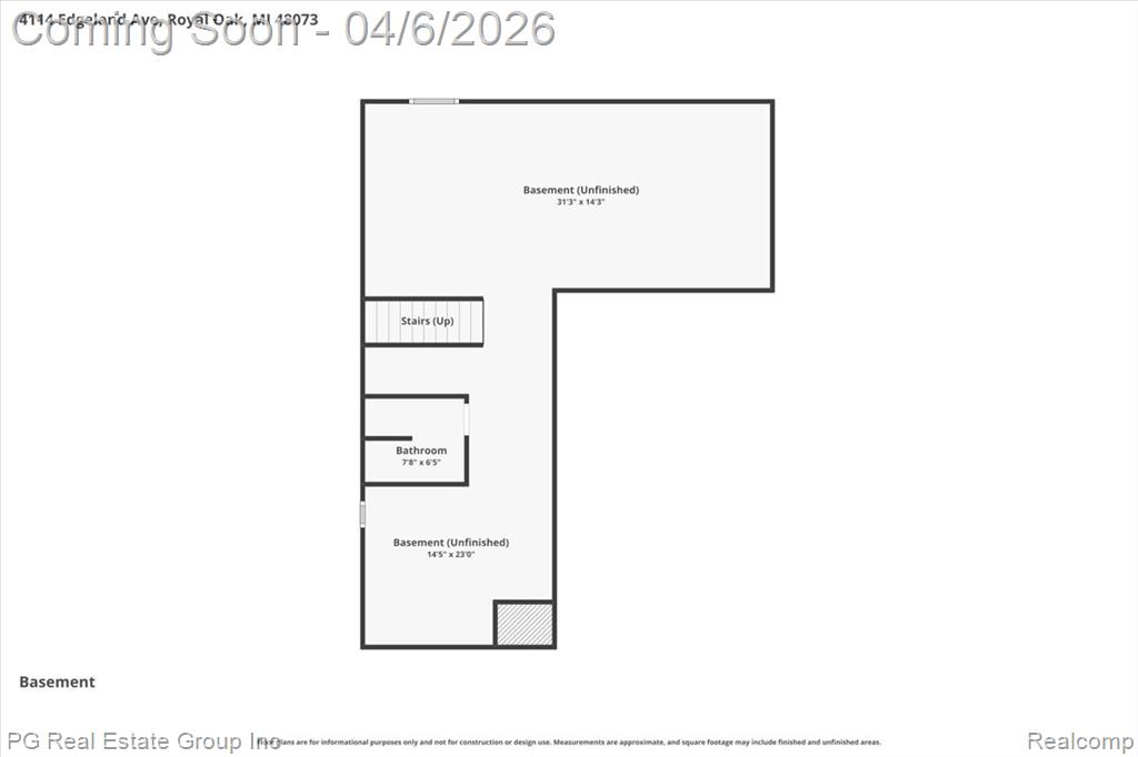 View of floor plan / room layout