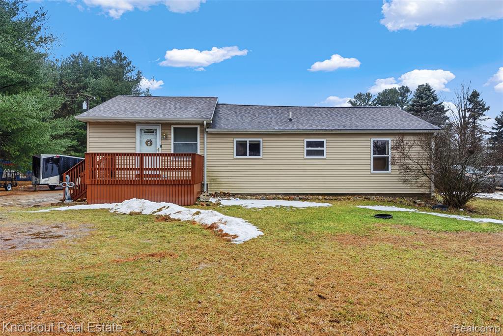 8052 Irish Road, Millington, MI 48746 — front exterior