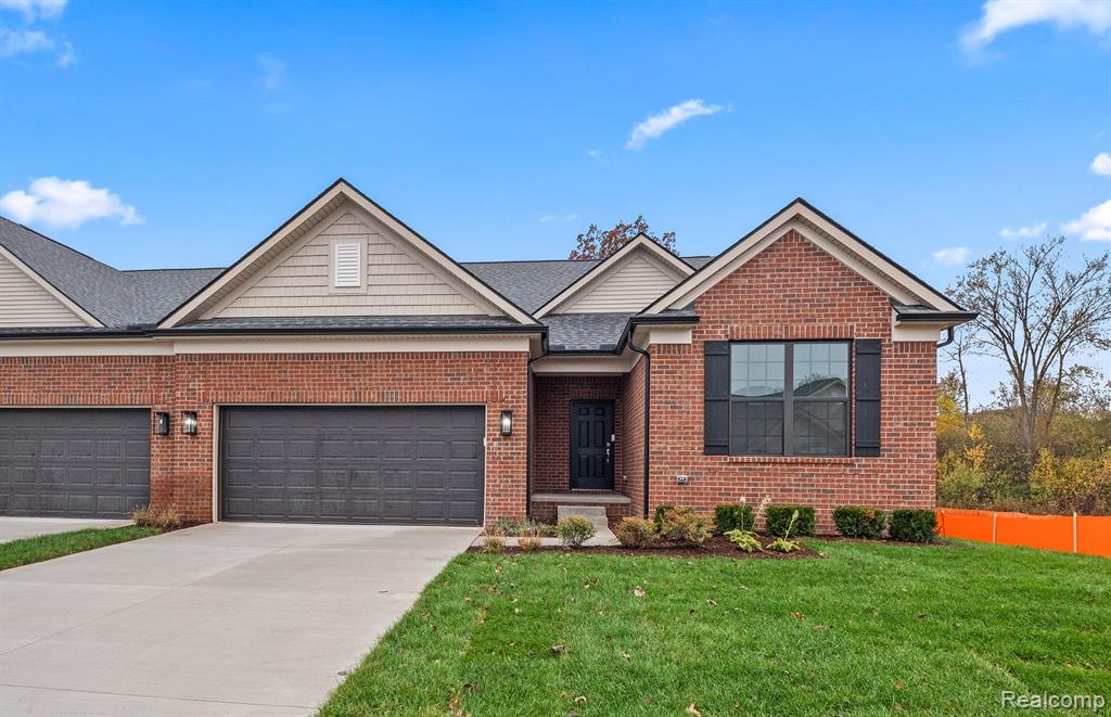 55818 Oak Pointe Drive, Shelby, MI 48315 — front exterior