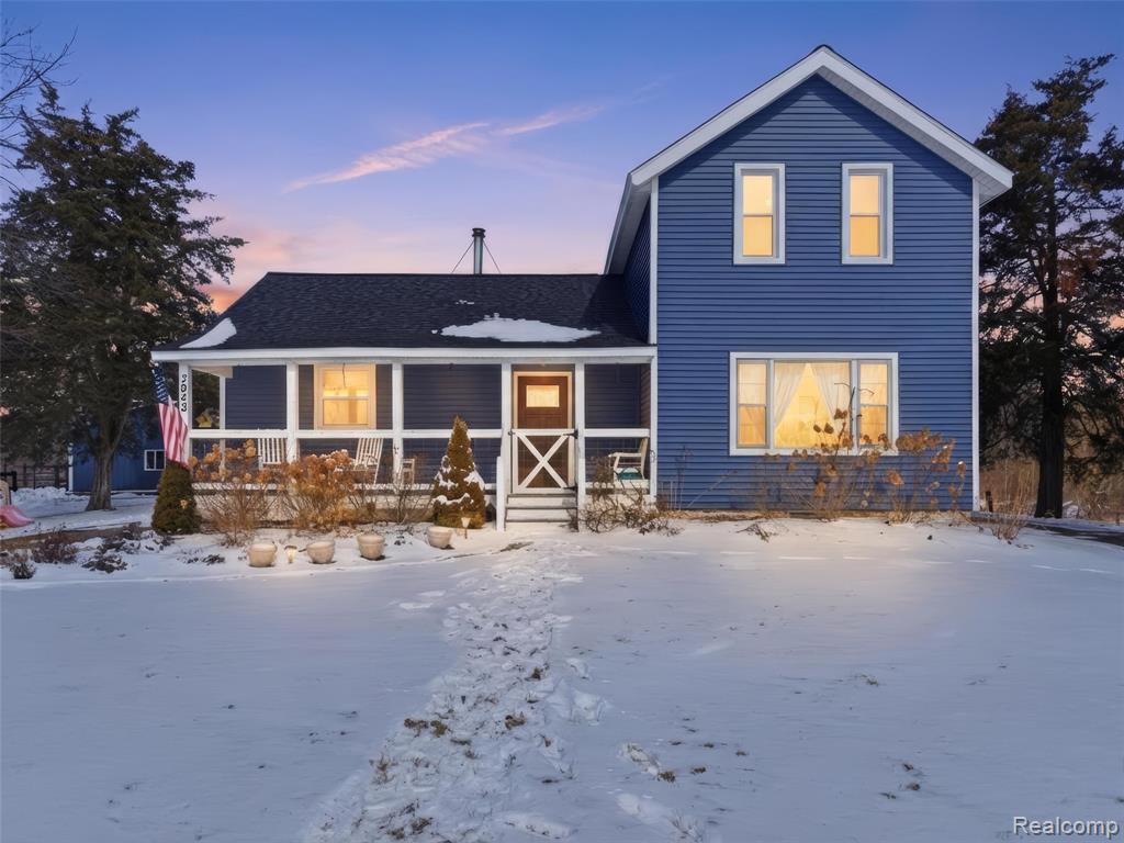 3942 Birch Run Road, Millington, MI 48746 — front exterior