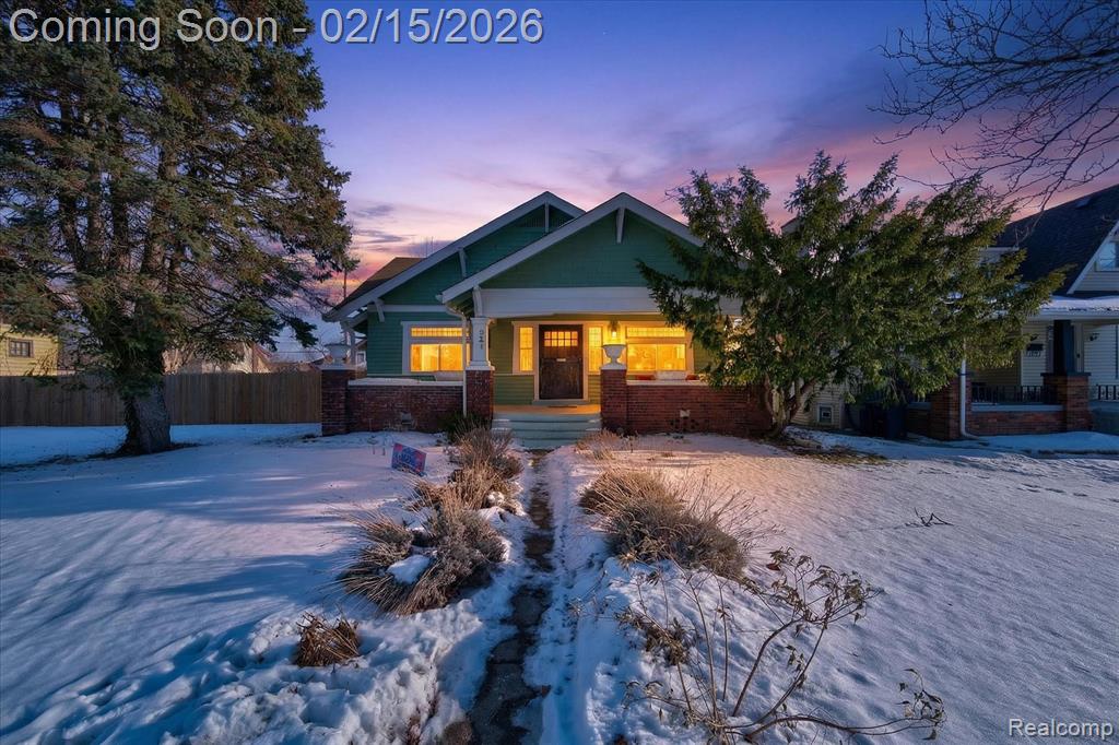 241 Moss Street, Highland Park, MI 48203 — front exterior