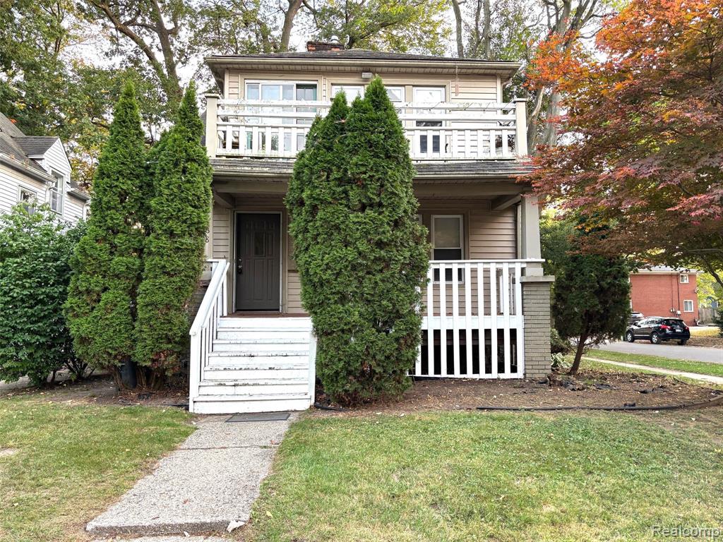 436 E CAMBOURNE Street, Ferndale, MI 48220 — front exterior