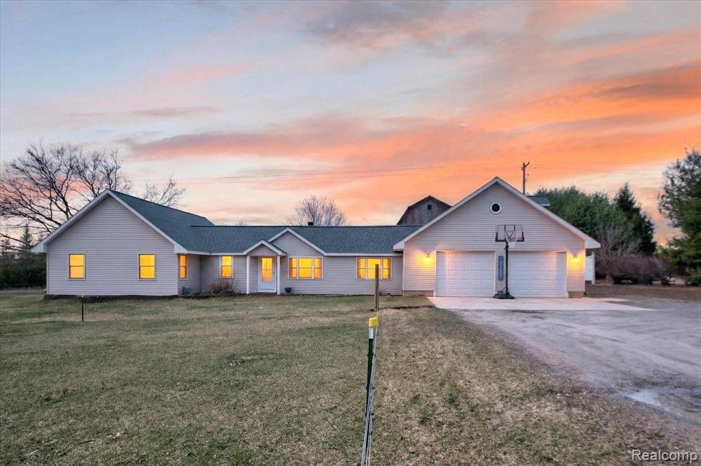 12760 Roepke Road, Gregory, MI 48137 — front exterior