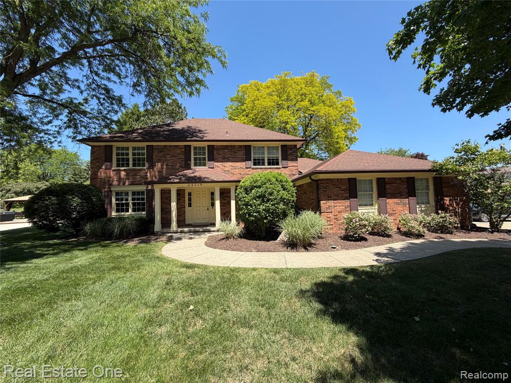 46310 Lafonde Court, Plymouth, MI 48170 — front exterior
