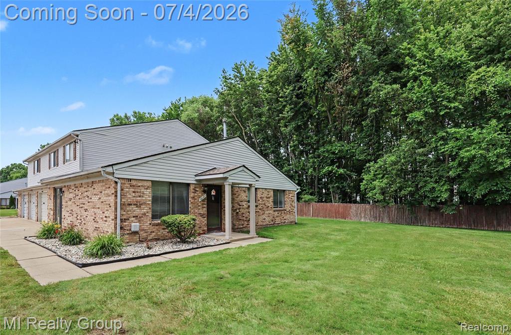 50187 N Jimmy Court, Chesterfield, MI 48047 — front exterior