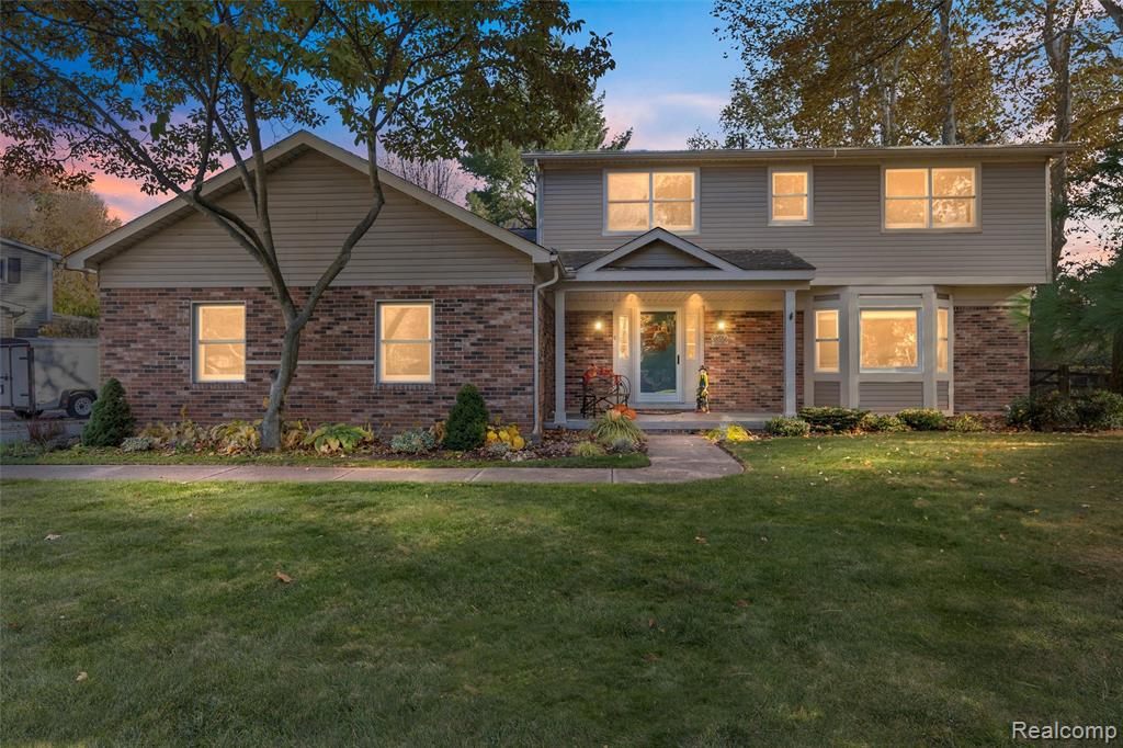 38556 Shana Drive, Clinton Twp, MI 48036 — front exterior
