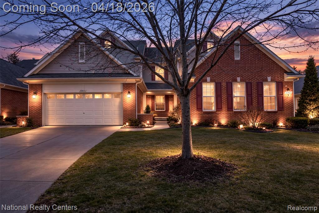 43651 Cherrywood Lane, Canton, MI 48188 — front exterior