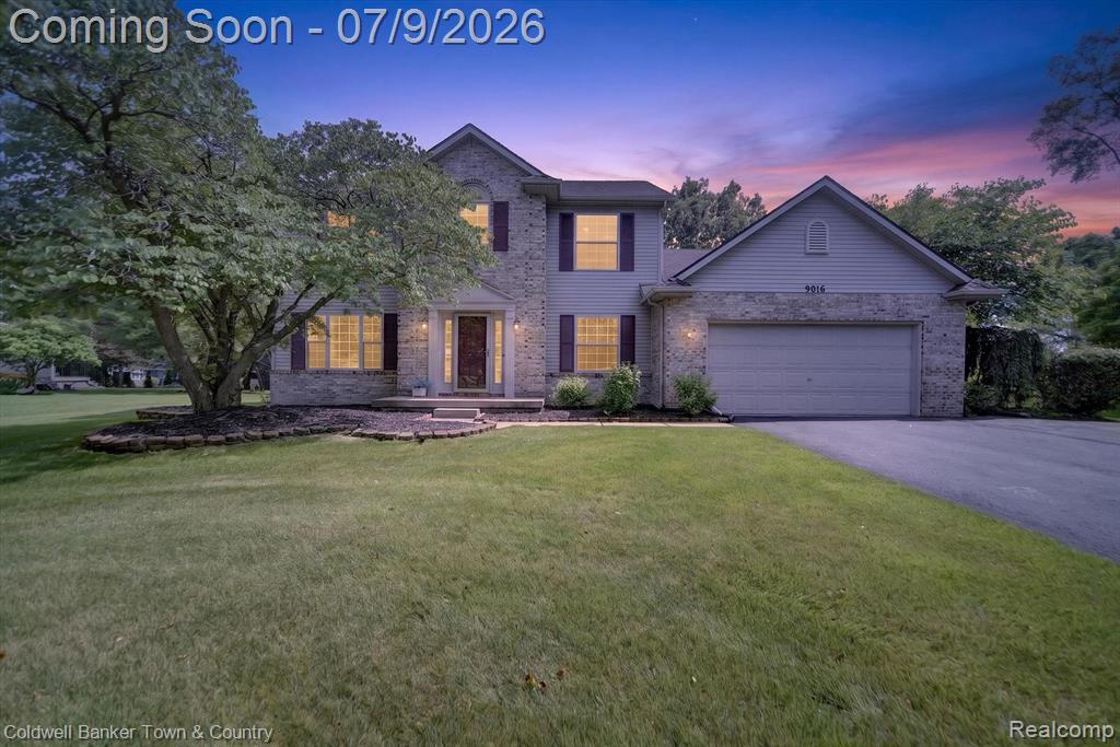 9016 Hyacinth Way, Brighton, MI 48116 — front exterior