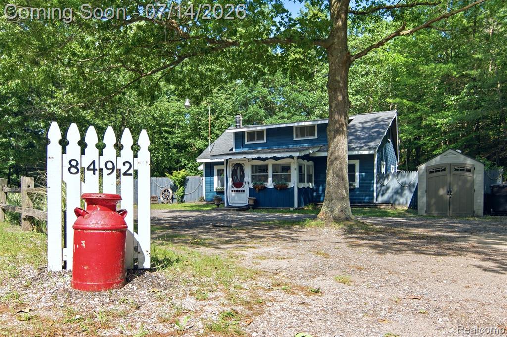 8492 N Br Us 31 Road, Pentwater, MI 49449 — front exterior